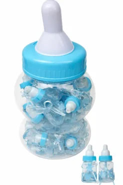 Babyfles mega blauw 30St