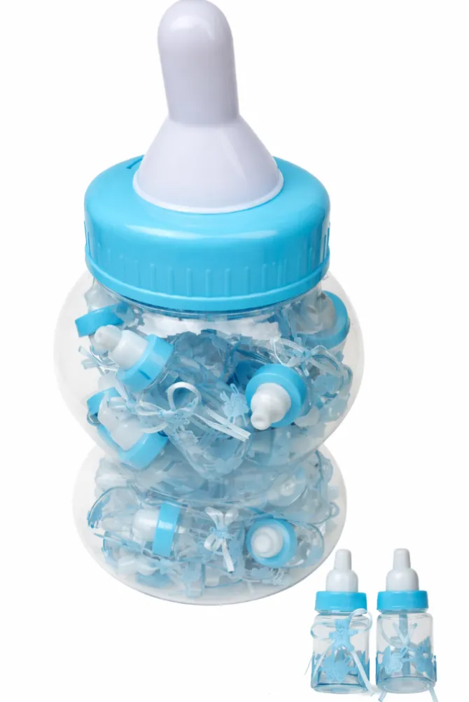 Babyfles mega blauw 30St