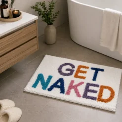 Badmat 'Get naked' wit