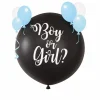 Ballon gender reveal jongen - 90 cm