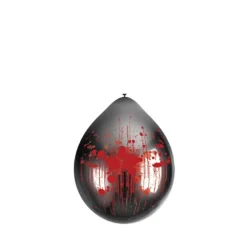 Ballonnen Halloween bloedspetters 30 cm - 6 stuks