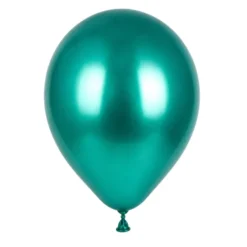Ballonnen metallic groen 30 cm - 20 stuks