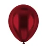 Ballonnen metallic rood 30 cm - 20 stuks