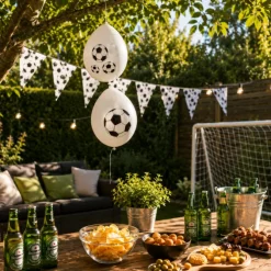 Ballonnen Voetbal - 6 stuks