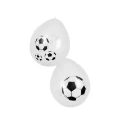Ballonnen Voetbal - 6 stuks
