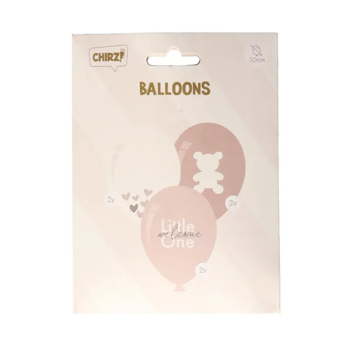Ballonnen Welcome Little One 30 cm - 6 stuks