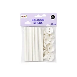 Ballonstokjes 25 stuks