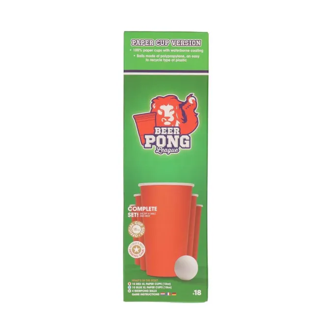 Beer pong set compleet Green