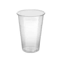 Bekers plastic transparant – 50 stuks (200 ml)