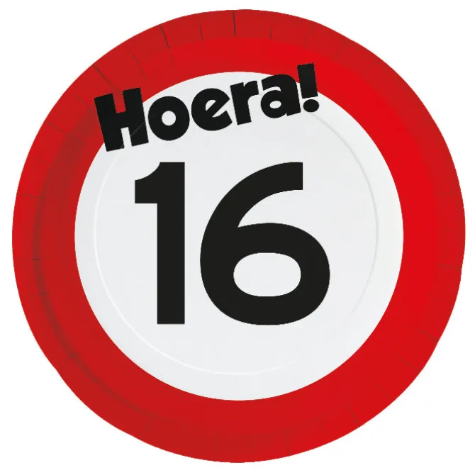 Borden Hoera 16 8 stuks
