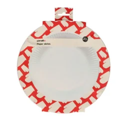Bordjes papier 23CM 20 stuks