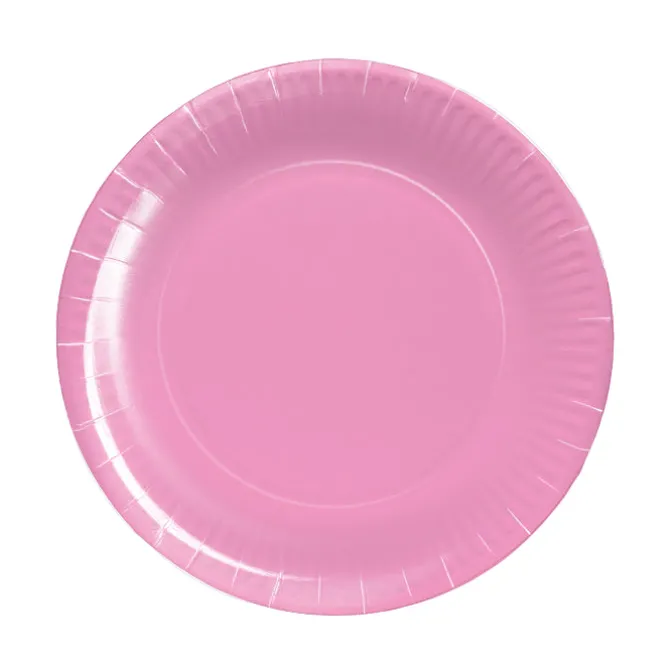 Bord papier roze 8 st