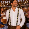 Bretels bier zwart/geel