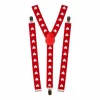 Bretels hartjes rood