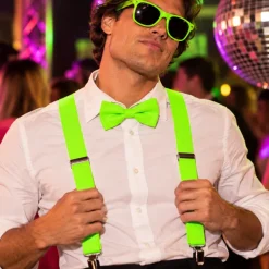 Bretels neon groen