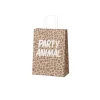 Cadeautasje met panterprint