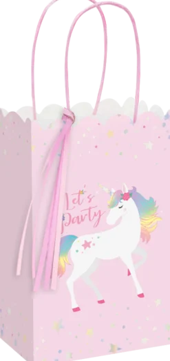 Cadeautasjes - 4 stuks - Unicorn