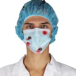 Chirurgie set bloederig blauw