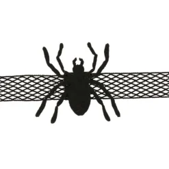 Choker Halloween spin zwart