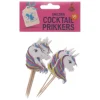 Cocktailprikkers Unicorn 10 stuks