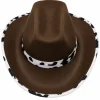 Cowboyhoed bruin koe