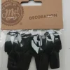 Decoratie bruidegom zwart 8 stuks