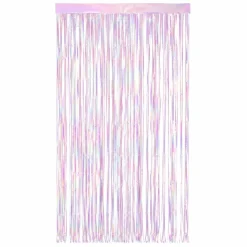 Deurgordijn folie holografisch - 80 x 180 cm