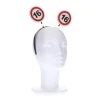 Diadeem 16 jaar rood/wit