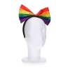 Diadeem strik regenboog
