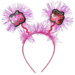 Diadeem Sweet 16 roze