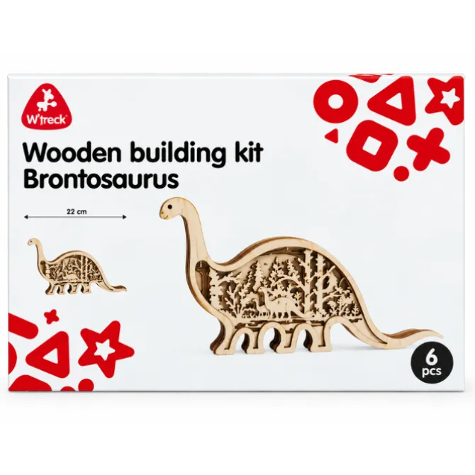 DIY Brontosaurus multi-layer painting