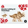 DIY Triceratops multi-layer painting