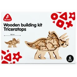 DIY Triceratops multi-layer painting