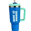 Drinkbeker 1200 ml blauw 'BIGGER'
