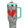 Drinkbeker 1200 ml luipaard print
