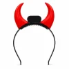 Duivelsoren Halloween licht zwart/rood