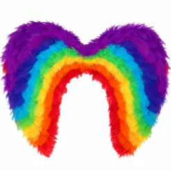 Engelenvleugels veren regenboog