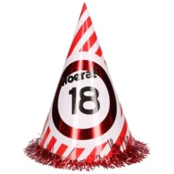 Feesthoed Hoera 18