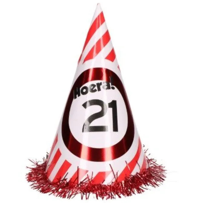Feesthoed Hoera 21