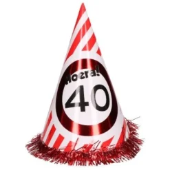 Feesthoed Hoera 40