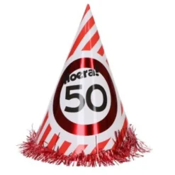 Feesthoed Hoera 50