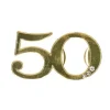 Flesopener Abraham 50 jaar goud