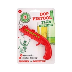 Flesopener bierdop schieter rood