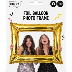 Folieballon frame goud