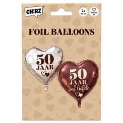 Folieballonnen 50 jaar Vol Liefde