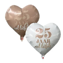 Folieballonnen 25 jaar Vol Liefde