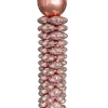 Folieballonnen pilaar rosegoud - 160 cm