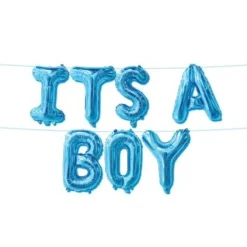 Folieballonnen slinger It's a boy