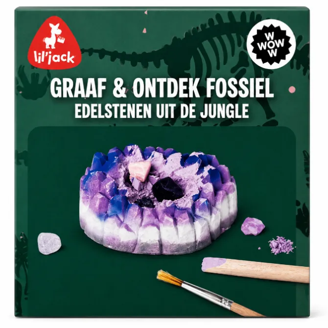 Gemstone Jungle Excavation Fossil