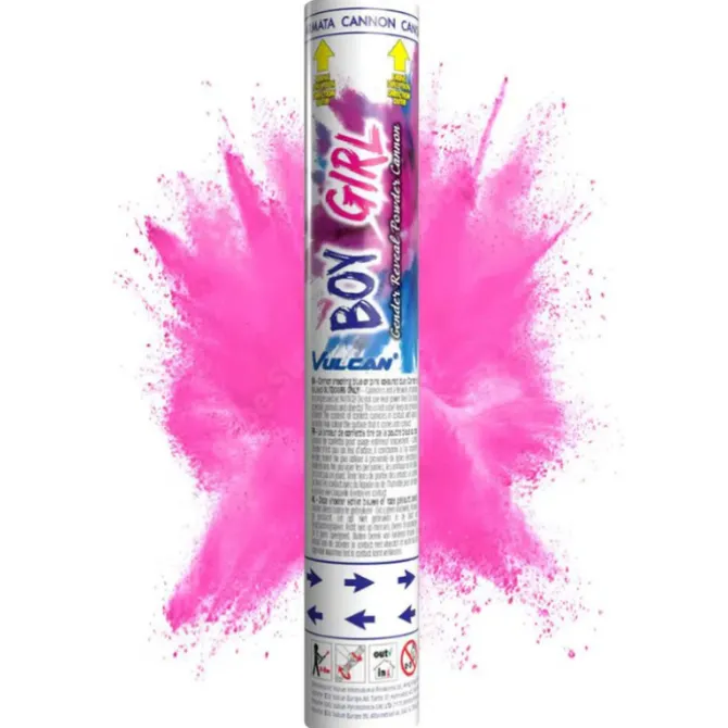 Gender reveal poeder shooter - Girl